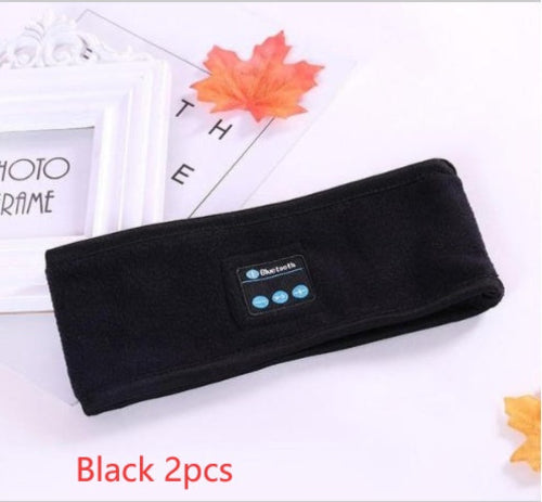 Wireless Bluetooth Huvudband– För Träning, Yoga & Vinterpromenader