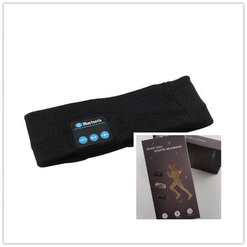 Wireless Bluetooth Huvudband– För Träning, Yoga & Vinterpromenader