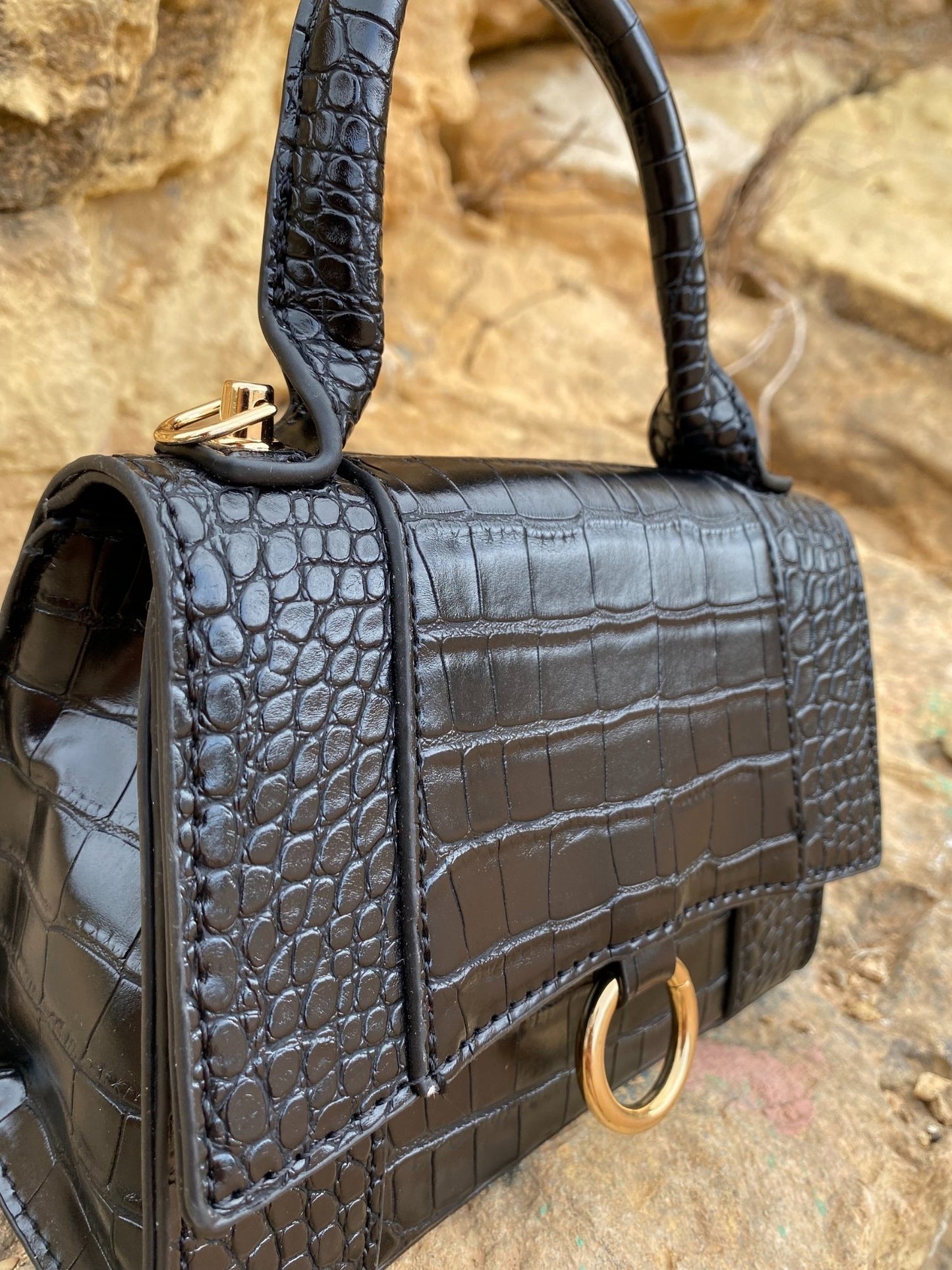 Animal Print Shoulder Bag With Buckle – Statement-väskan för alla tillfällen