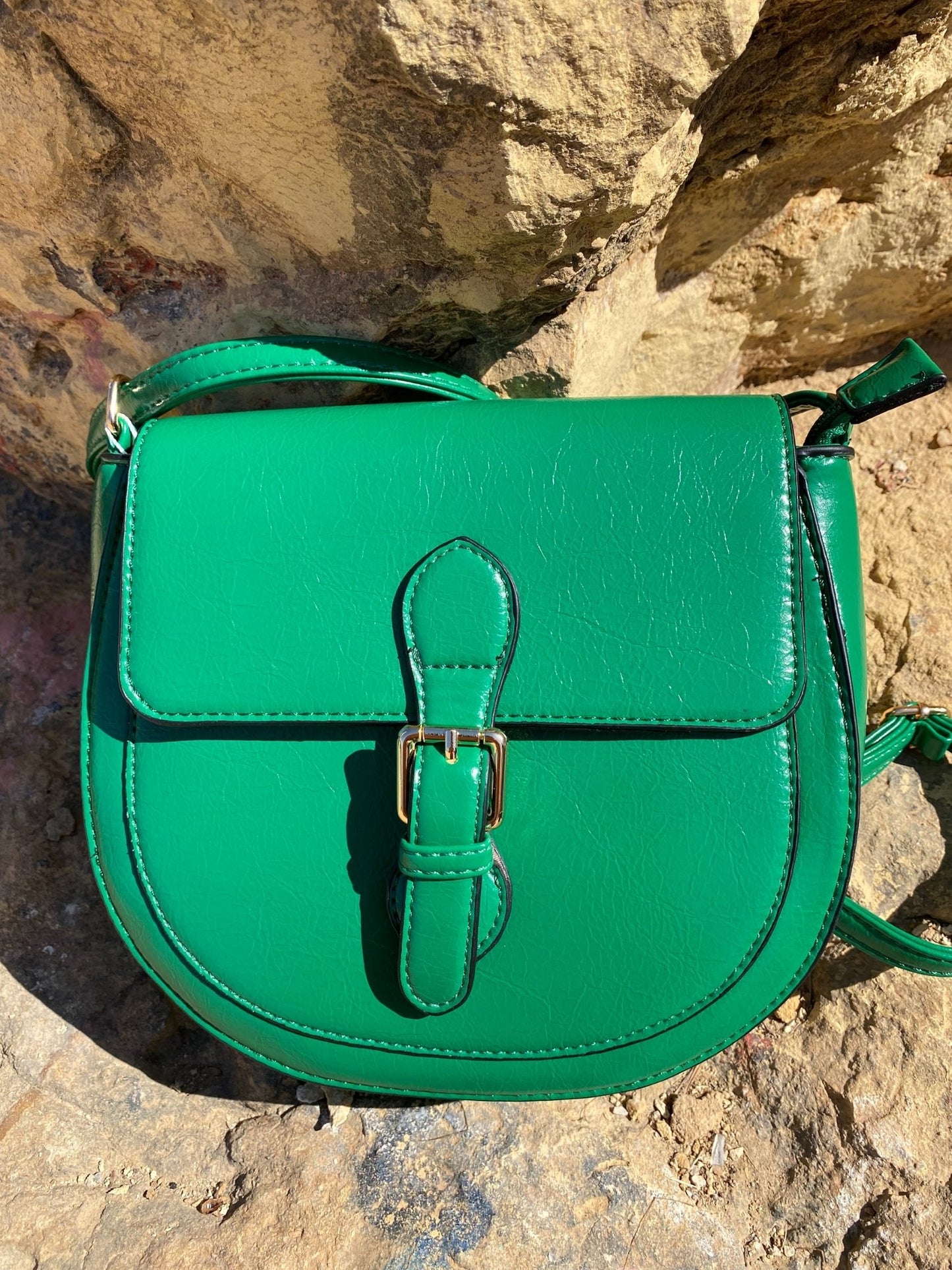 Mini Bag with Buckle – Vintage Elegans i Kompakt Format