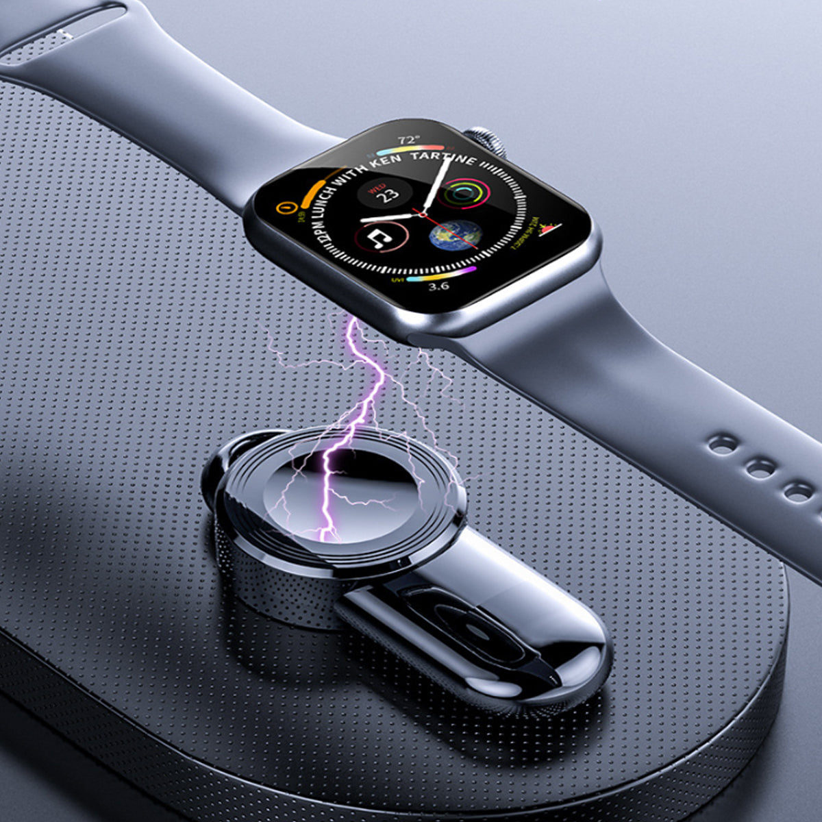 Apple Watch USB Laddare – Kompakt & Portabel för Alla Apple Watch-storlekar