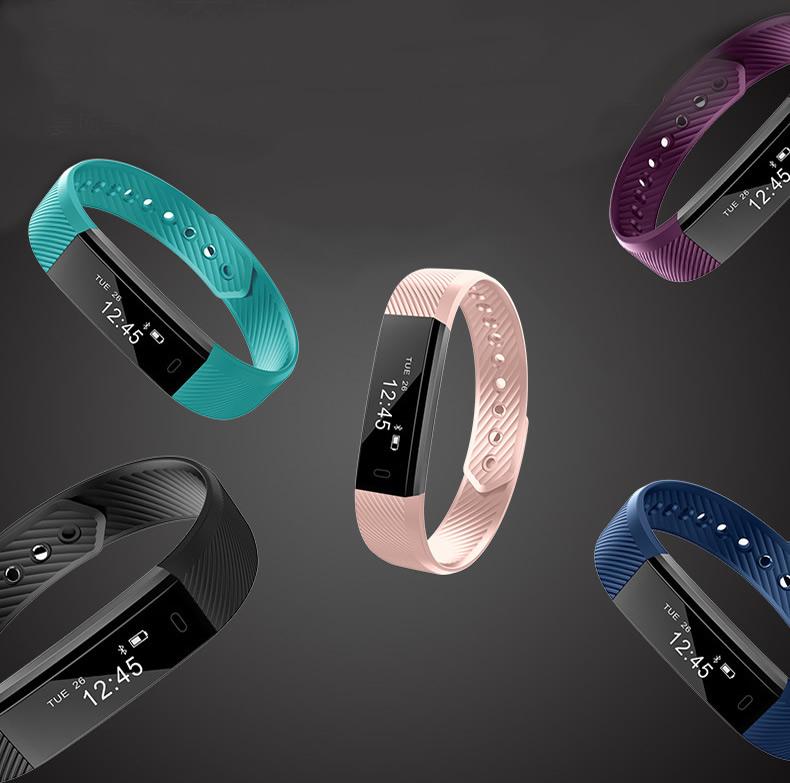 SmartFit Slim Aktivitetsarmband med Extra Band – Hälsospårning i Stilren Design