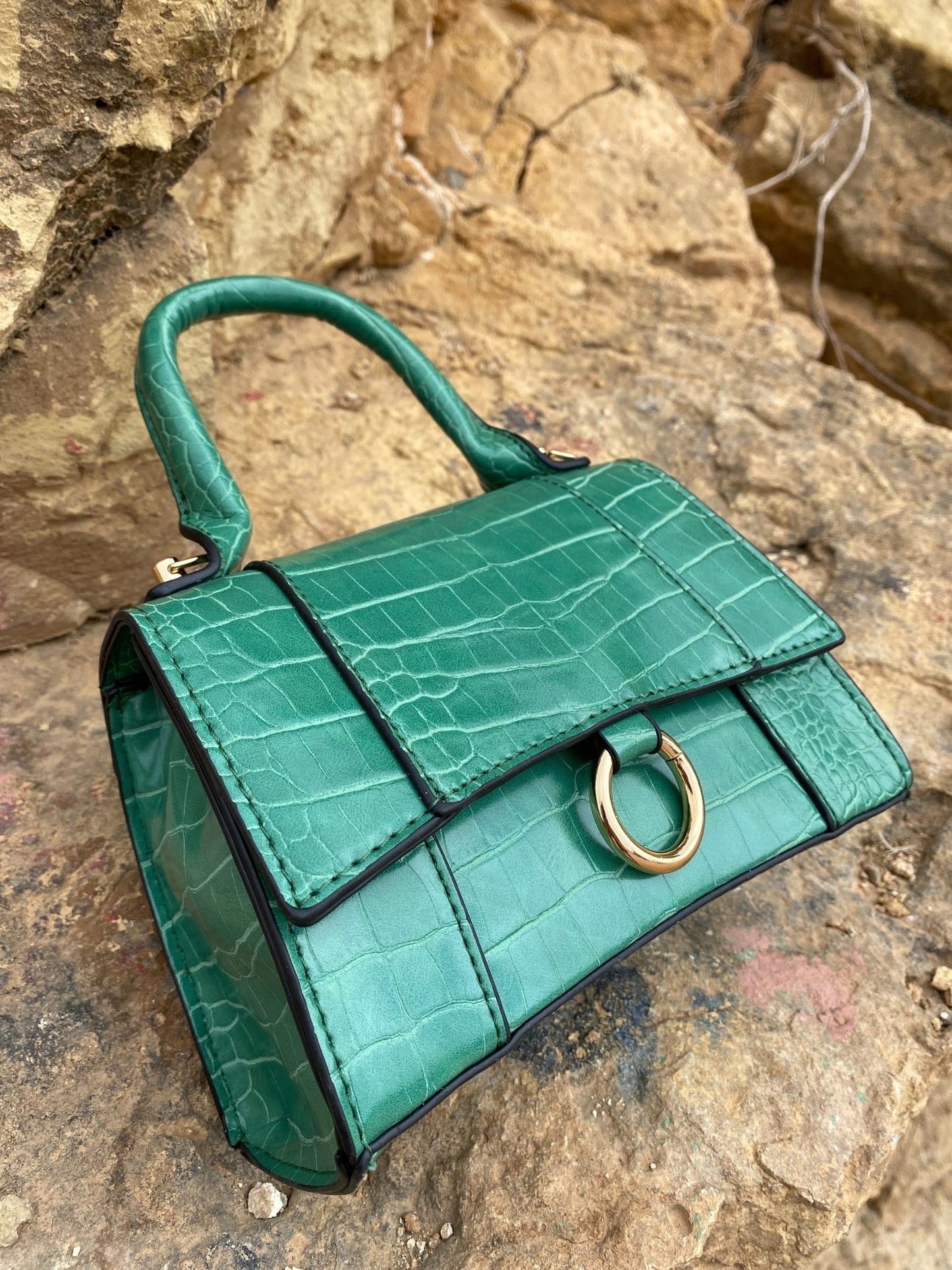 Animal Print Shoulder Bag With Buckle – Statement-väskan för alla tillfällen