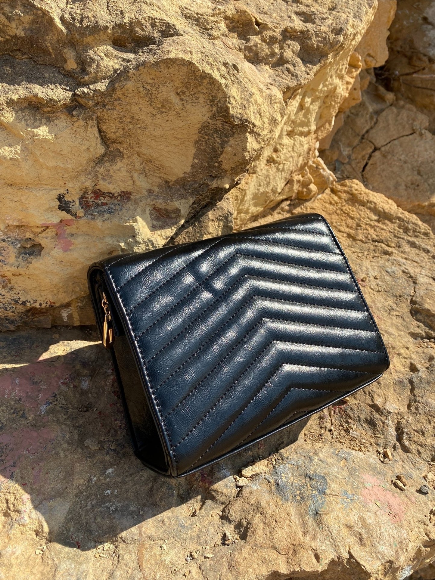 Dam väska Quilted Crossbody Bag – Tidlös elegans för varje tillfälle