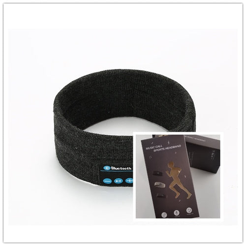 Wireless Bluetooth Huvudband– För Träning, Yoga & Vinterpromenader