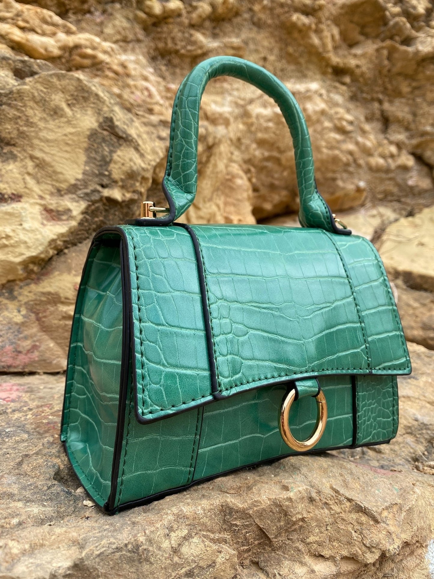 Animal Print Shoulder Bag With Buckle – Statement-väskan för alla tillfällen