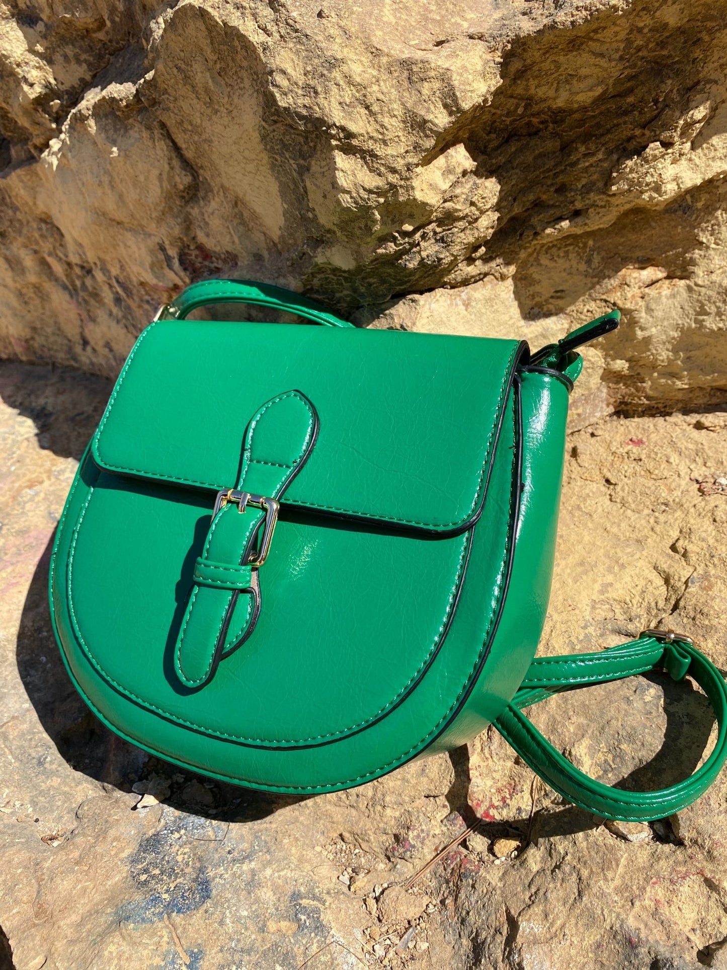 Mini Bag with Buckle – Vintage Elegans i Kompakt Format