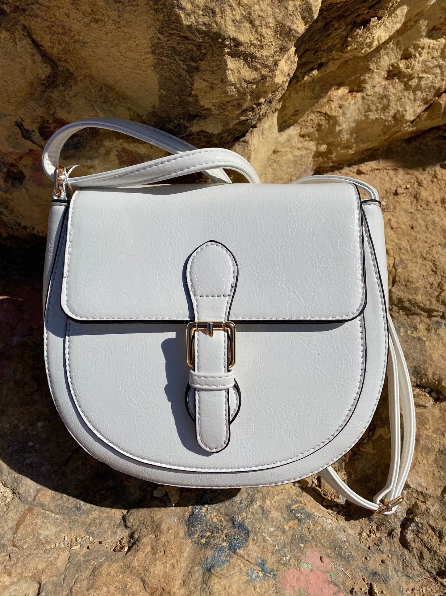 Mini Bag with Buckle – Vintage Elegans i Kompakt Format