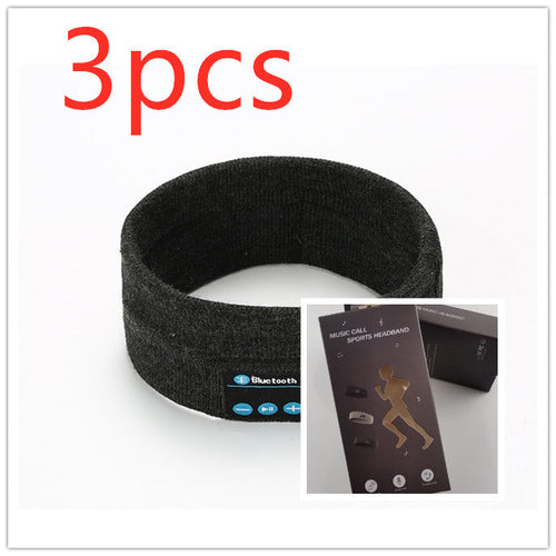 Wireless Bluetooth Huvudband– För Träning, Yoga & Vinterpromenader