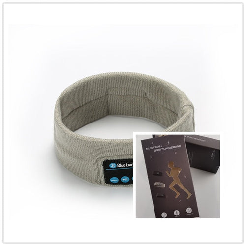 Wireless Bluetooth Huvudband– För Träning, Yoga & Vinterpromenader