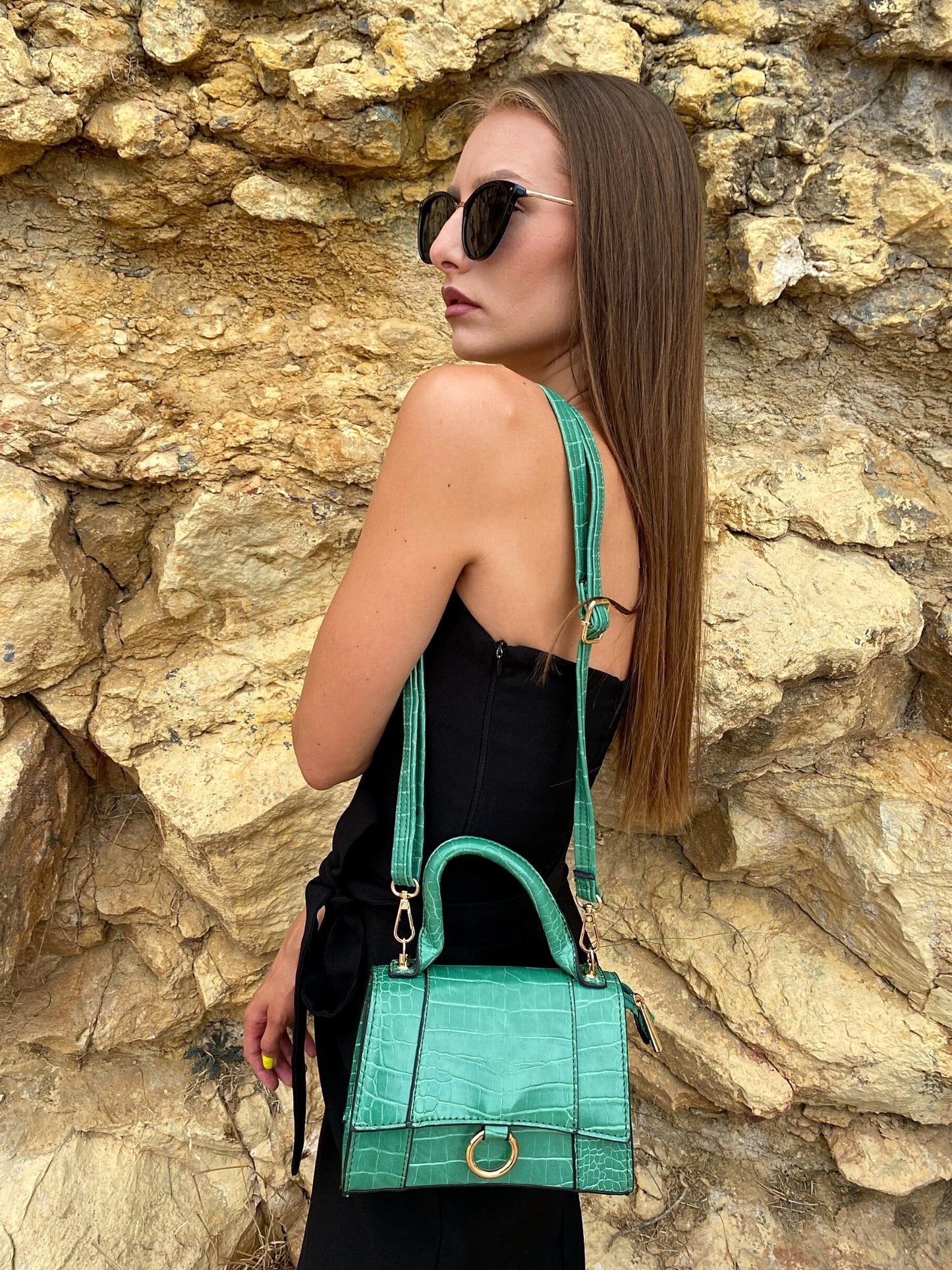 Animal Print Shoulder Bag With Buckle – Statement-väskan för alla tillfällen