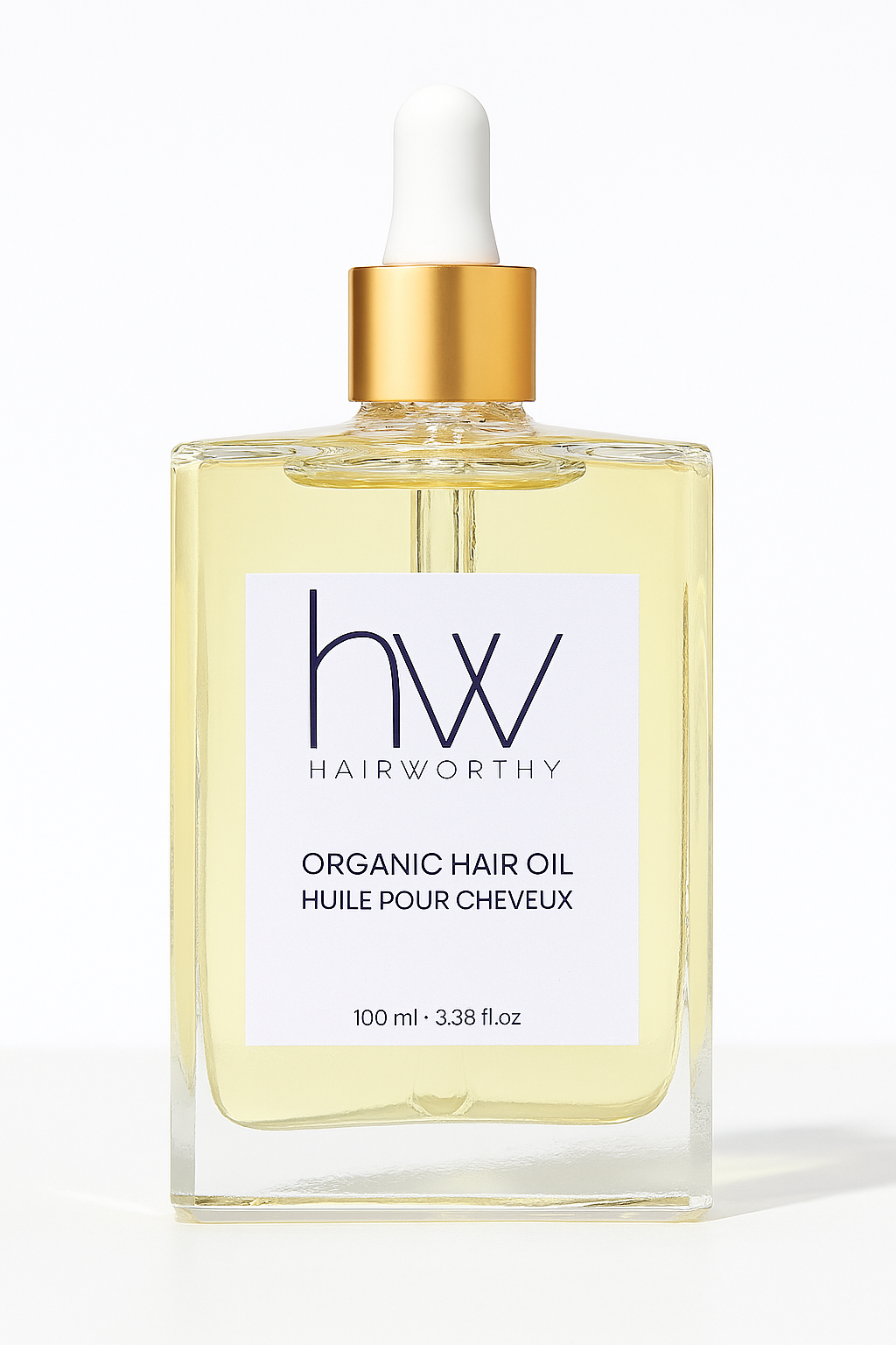 Hairworthy – Organic Hair Oil för Silkeslent, Friskt & Glänsande Hår