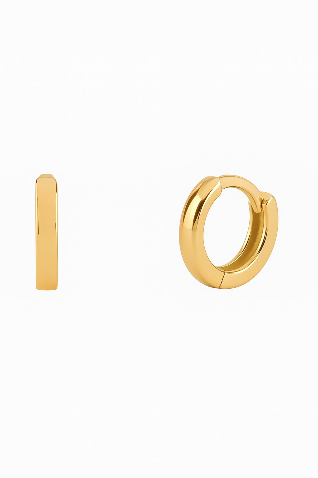 Örhängen Huggie Earring 6mm – Minimalistisk Stil för Vardag & Kombowear