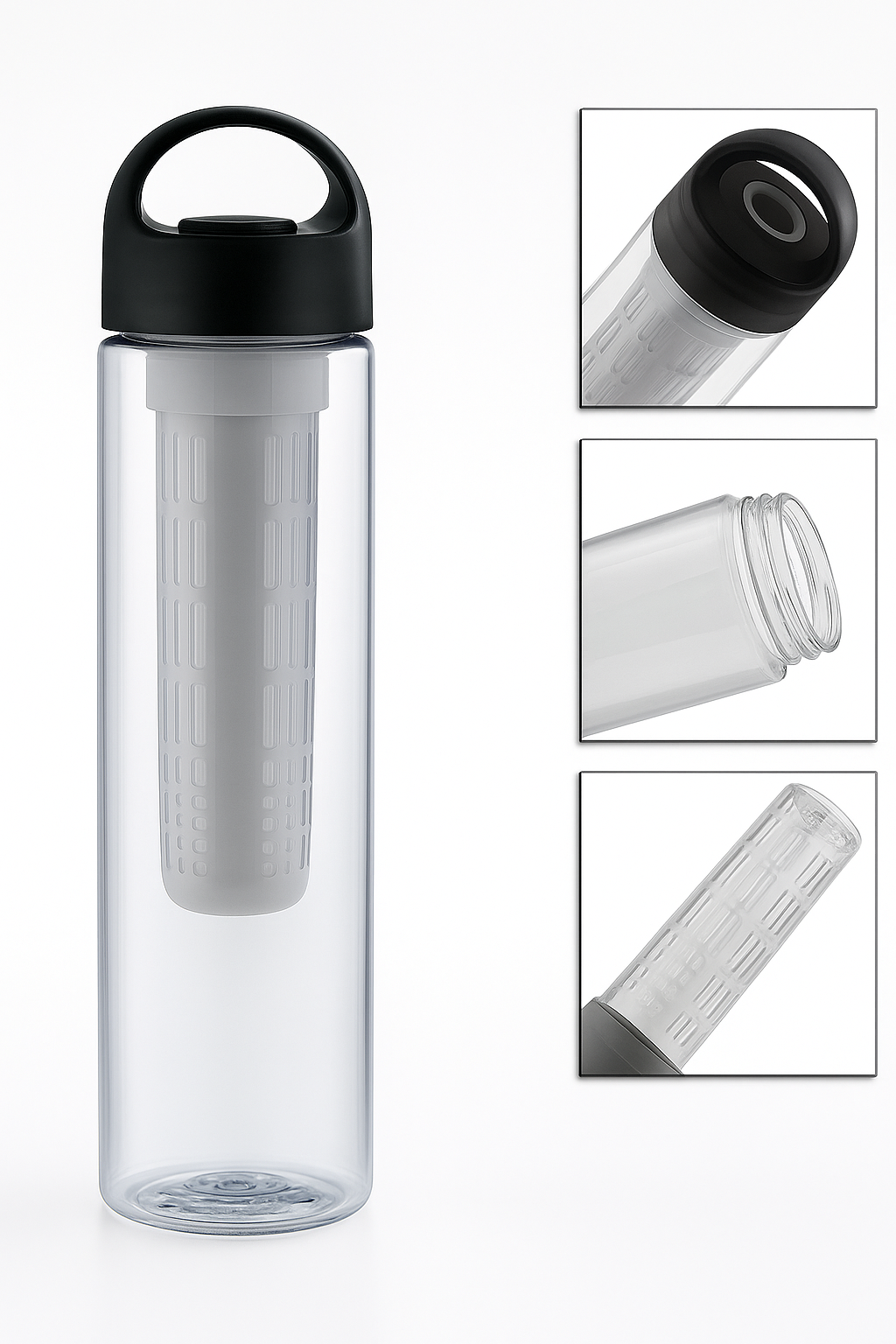 Fruitzola – Fruktinfuserad Vattenflaska med Handtag (24oz)
