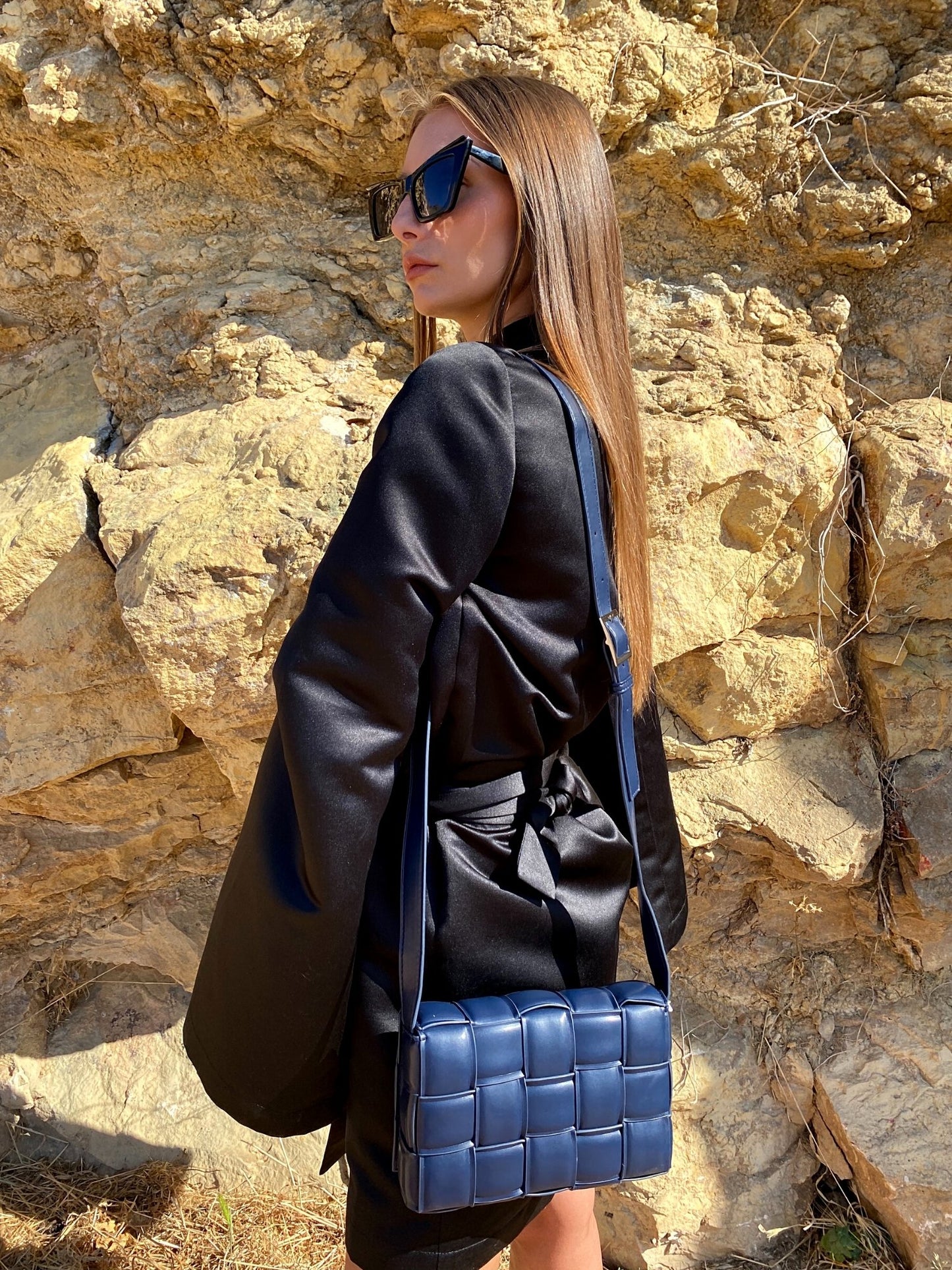 Dam Väska Cassette Shoulder Bag – Trendig axelväska med quiltad stil