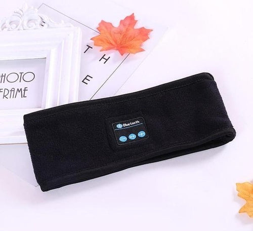 Wireless Bluetooth Huvudband– För Träning, Yoga & Vinterpromenader