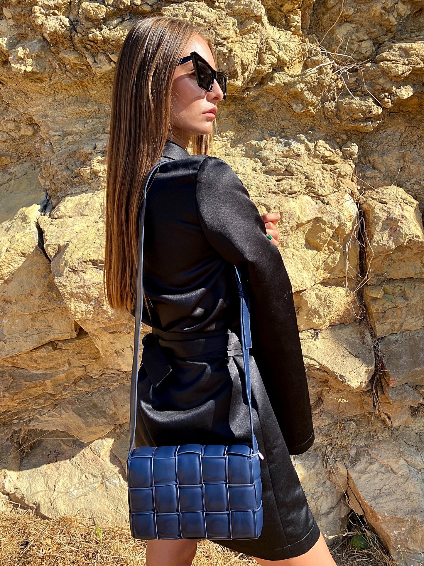 Dam Väska Cassette Shoulder Bag – Trendig axelväska med quiltad stil