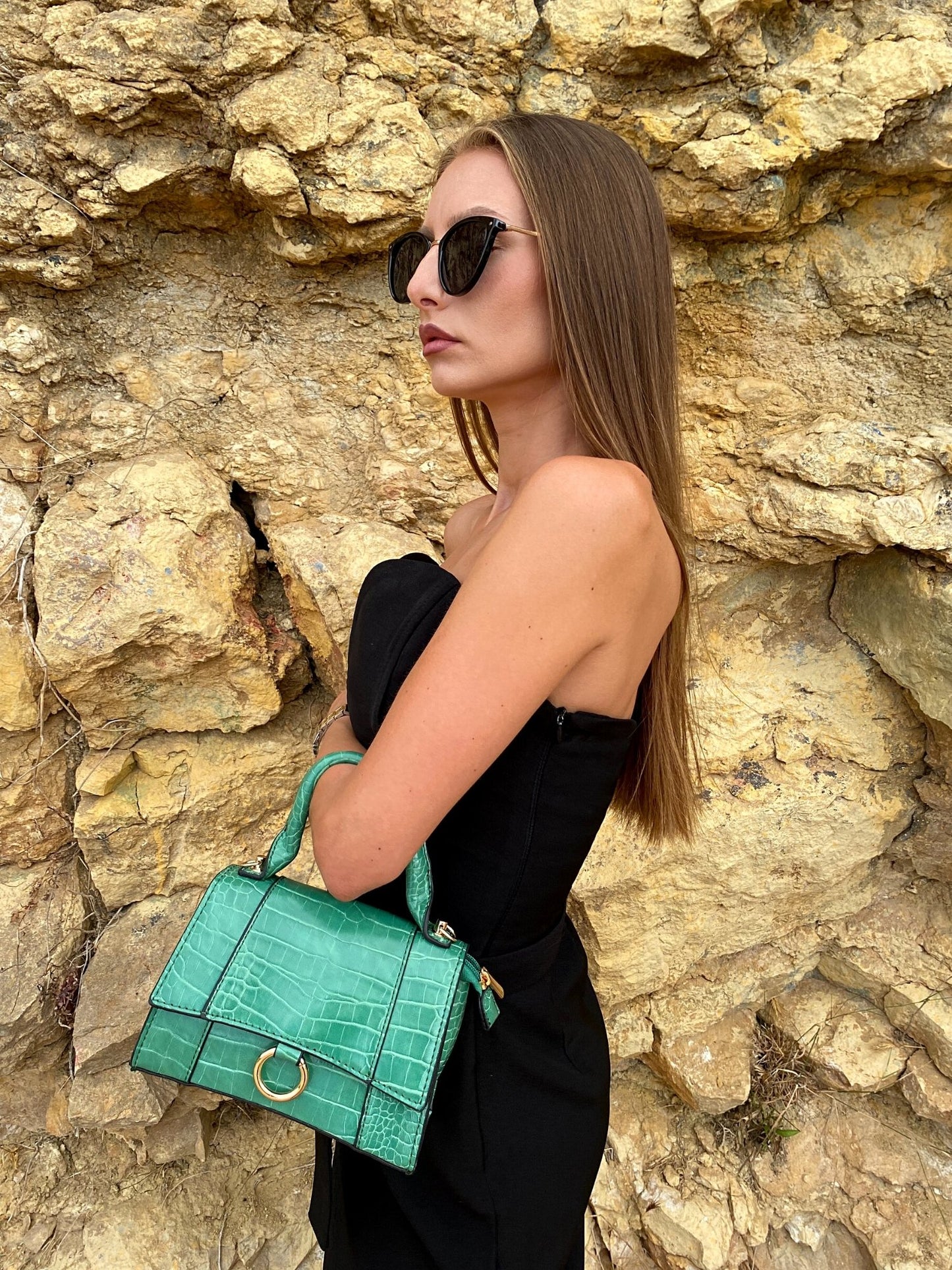 Animal Print Shoulder Bag With Buckle – Statement-väskan för alla tillfällen