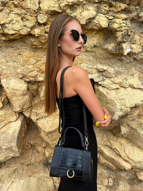 Animal Print Shoulder Bag With Buckle – Statement-väskan för alla tillfällen