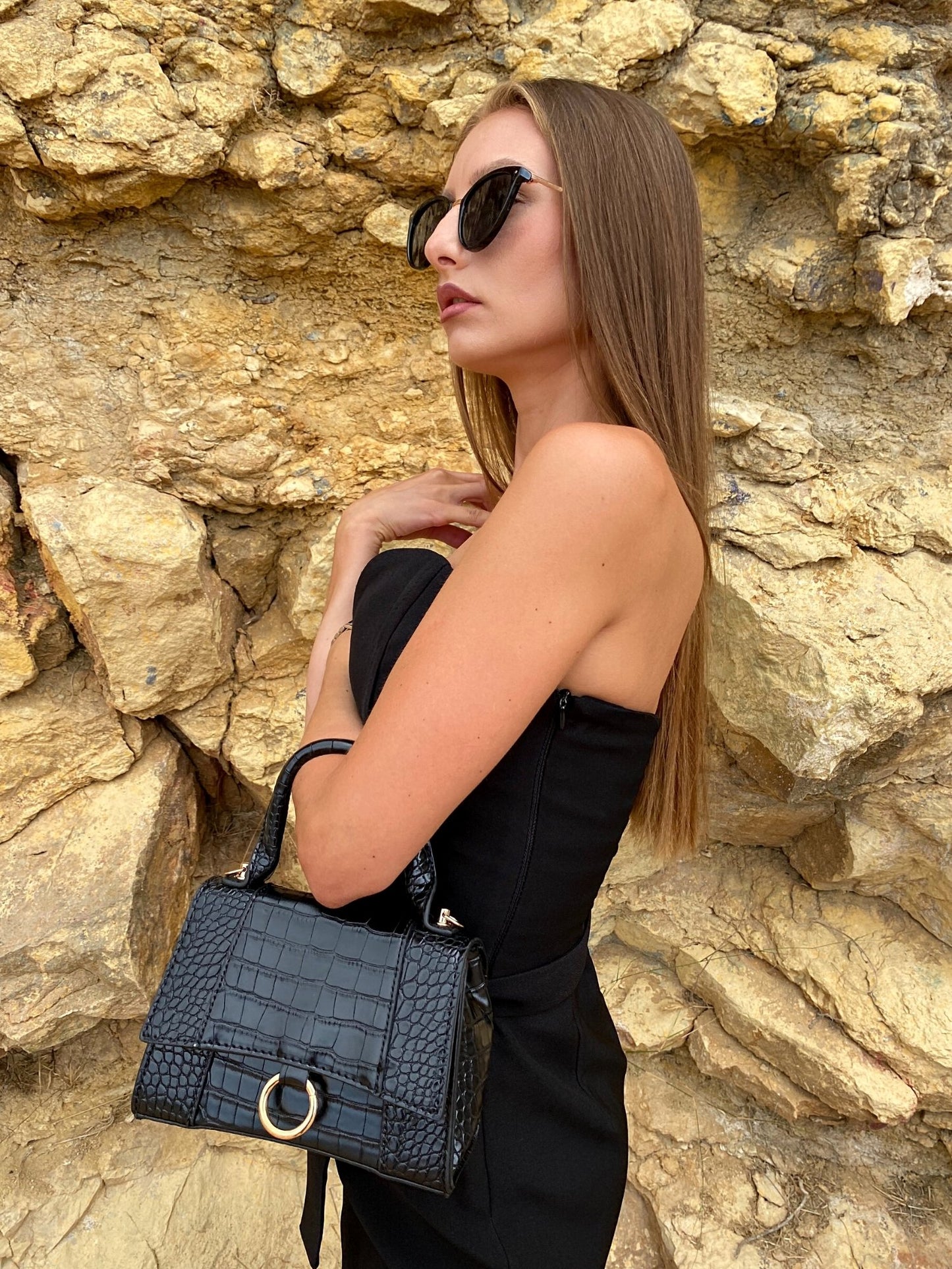 Animal Print Shoulder Bag With Buckle – Statement-väskan för alla tillfällen