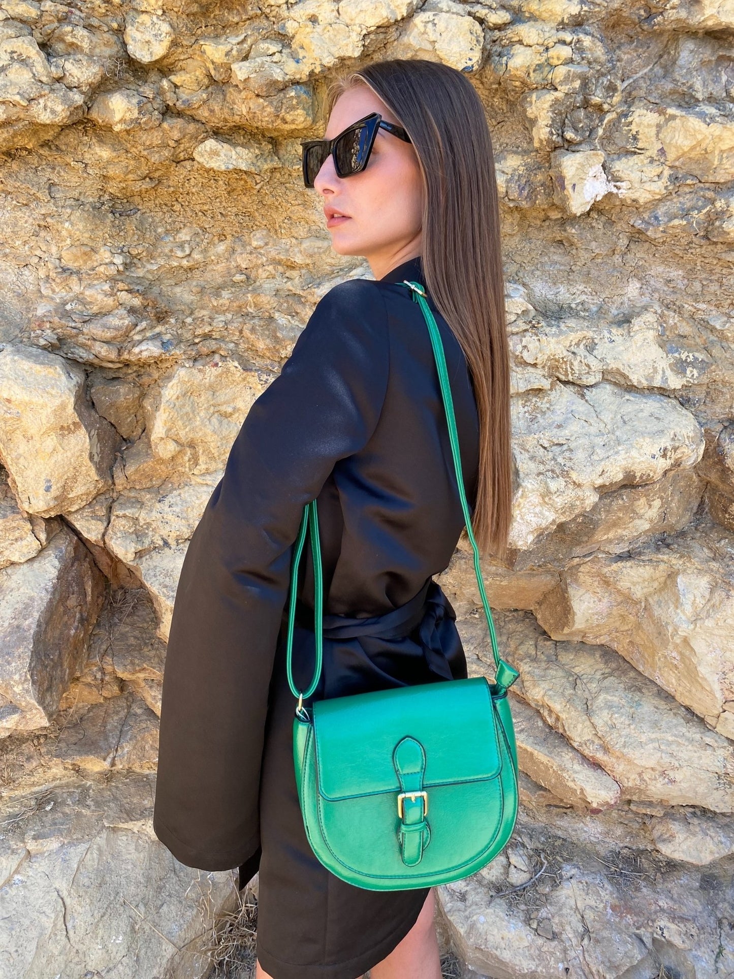 Mini Bag with Buckle – Vintage Elegans i Kompakt Format