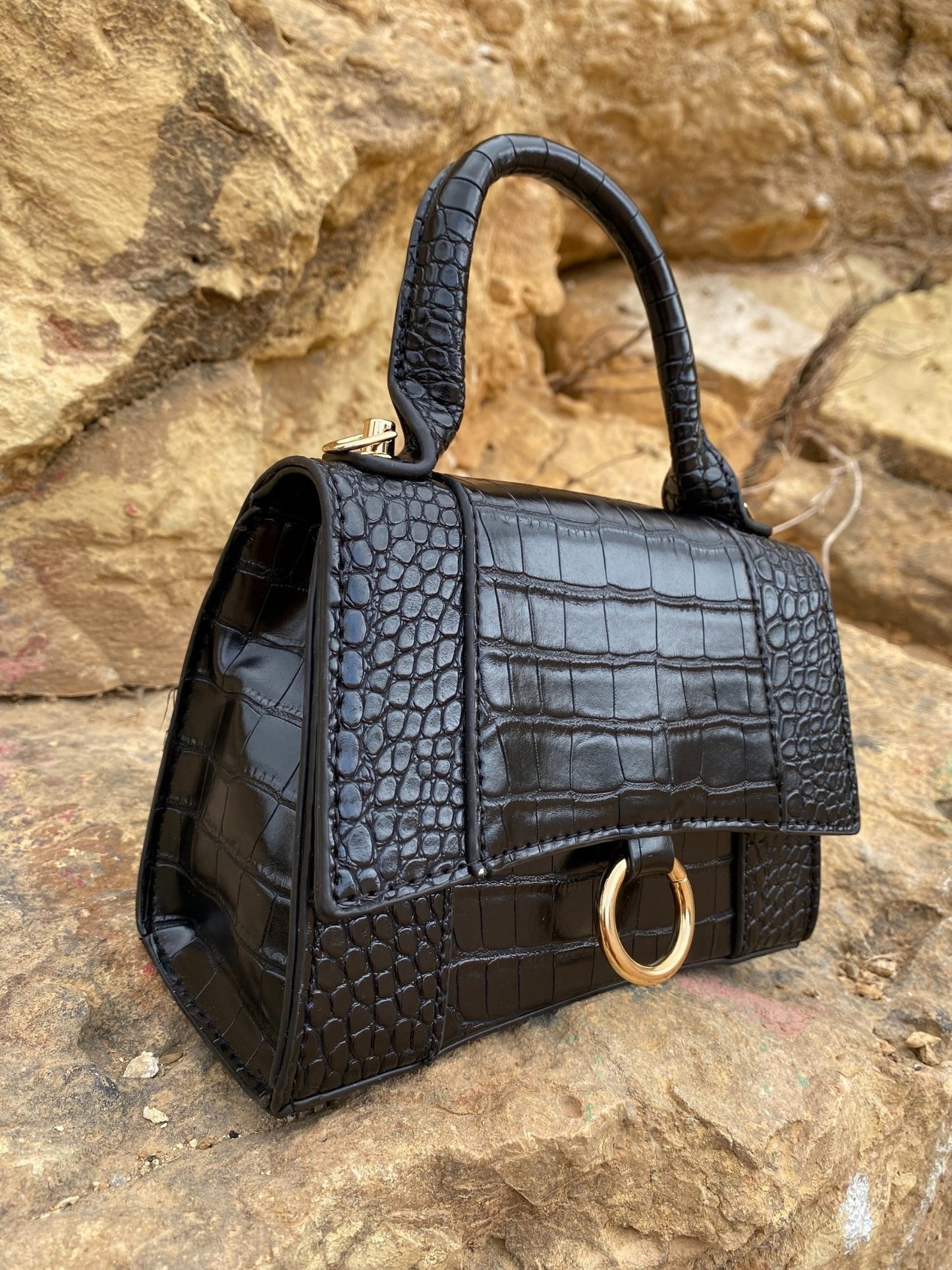 Animal Print Shoulder Bag With Buckle – Statement-väskan för alla tillfällen