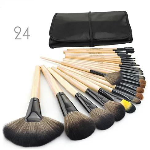 24-delars Professionellt Makeup Brush Set