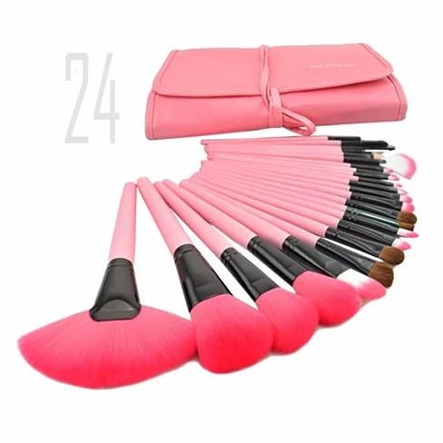 24-delars Professionellt Makeup Brush Set