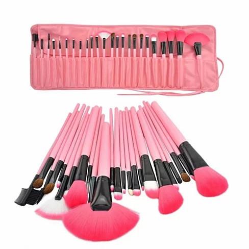 24-delars Professionellt Makeup Brush Set
