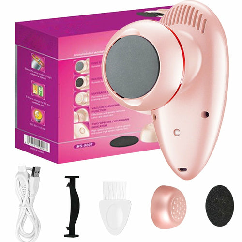 Elektrisk Fotfil – Salongslen Hud Hemma (Pink Edition)