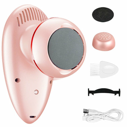 Elektrisk Fotfil – Salongslen Hud Hemma (Pink Edition)