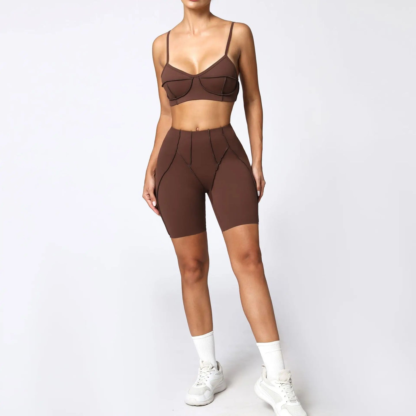 Seamless Yoga Set – Stil, Form & Rörelsefrihet i Perfekt Harmoni