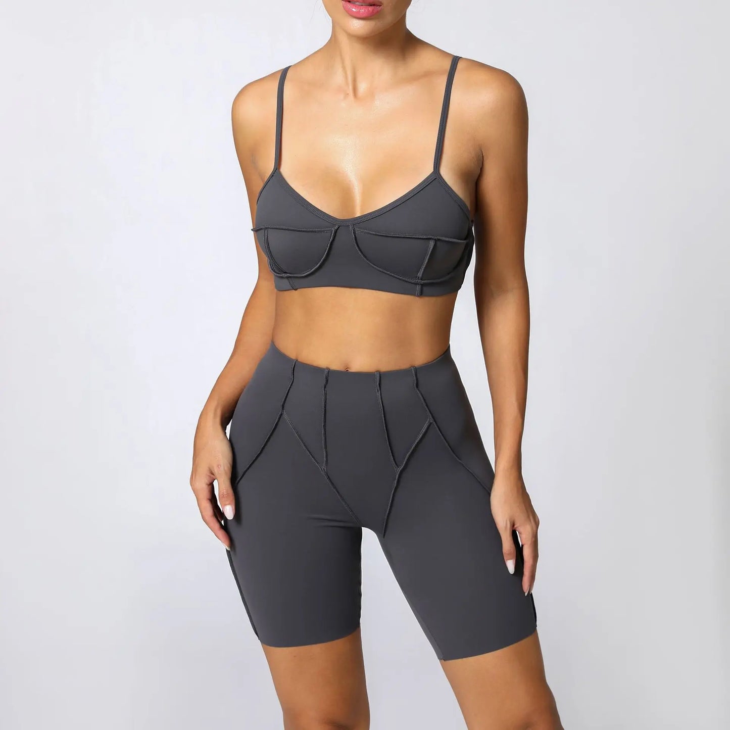 Seamless Yoga Set – Stil, Form & Rörelsefrihet i Perfekt Harmoni