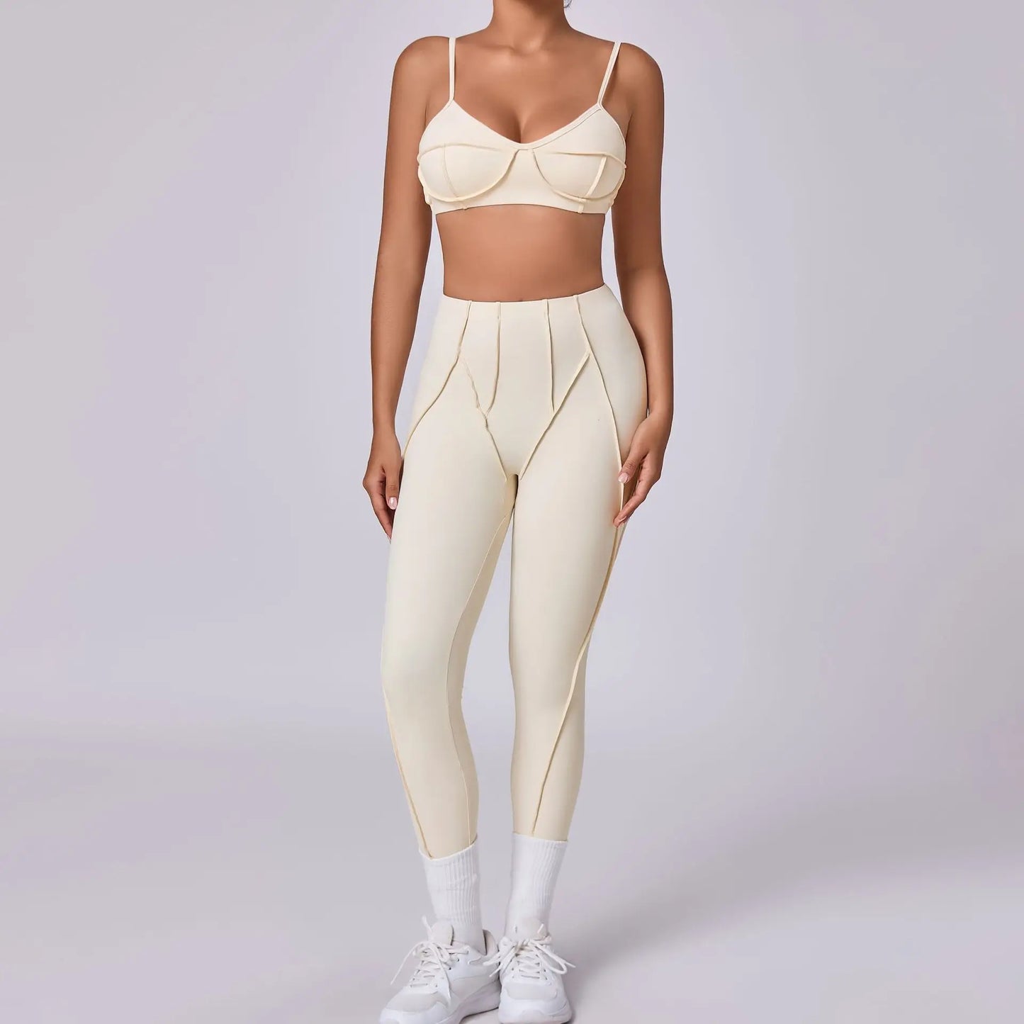 Seamless Yoga Set – Stil, Form & Rörelsefrihet i Perfekt Harmoni