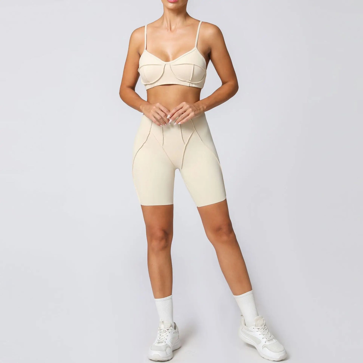 Seamless Yoga Set – Stil, Form & Rörelsefrihet i Perfekt Harmoni