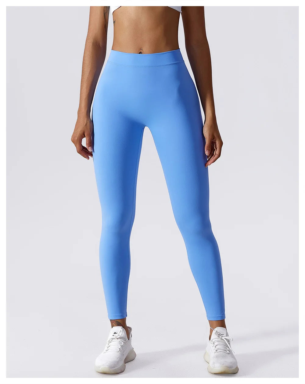 Back V Booty Leggings – Skulpterande Träningstights med Push-Up Effekt