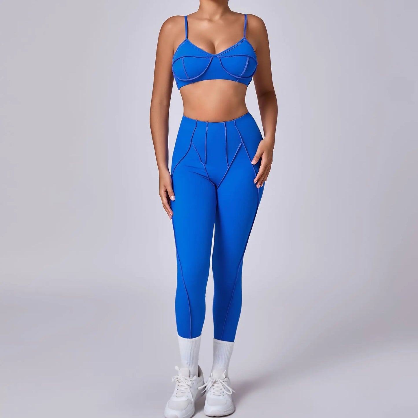 Seamless Yoga Set – Stil, Form & Rörelsefrihet i Perfekt Harmoni