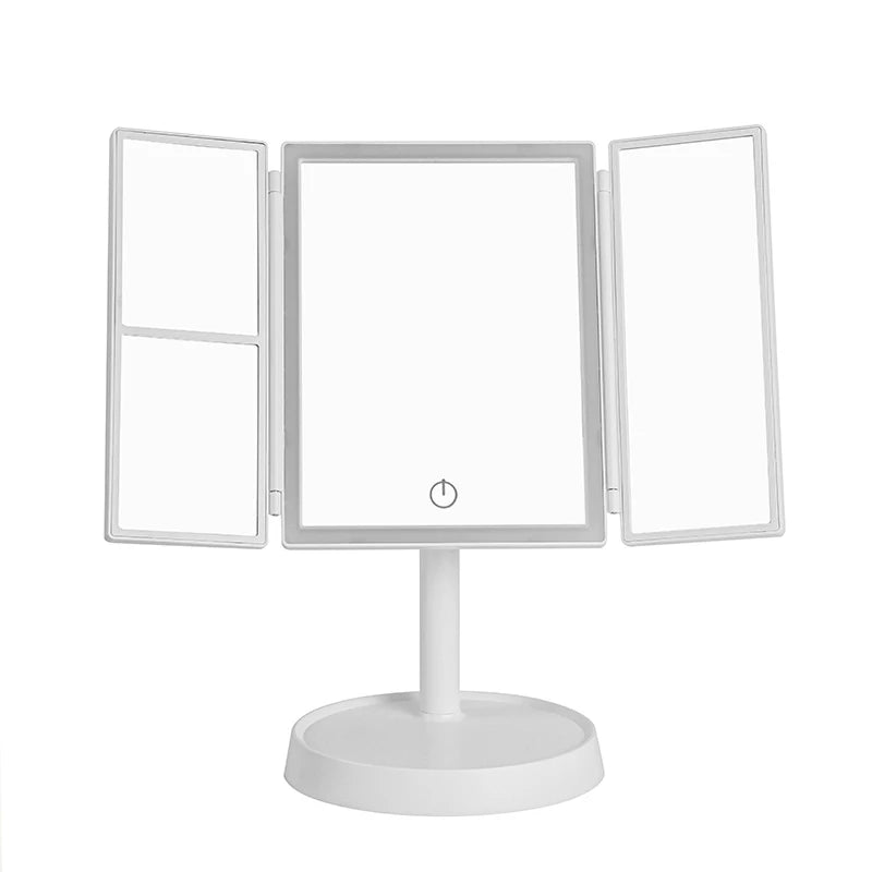 LED sminkspegel med Touch och 3 Toner – Modern Design med Bakgrundsbelysning