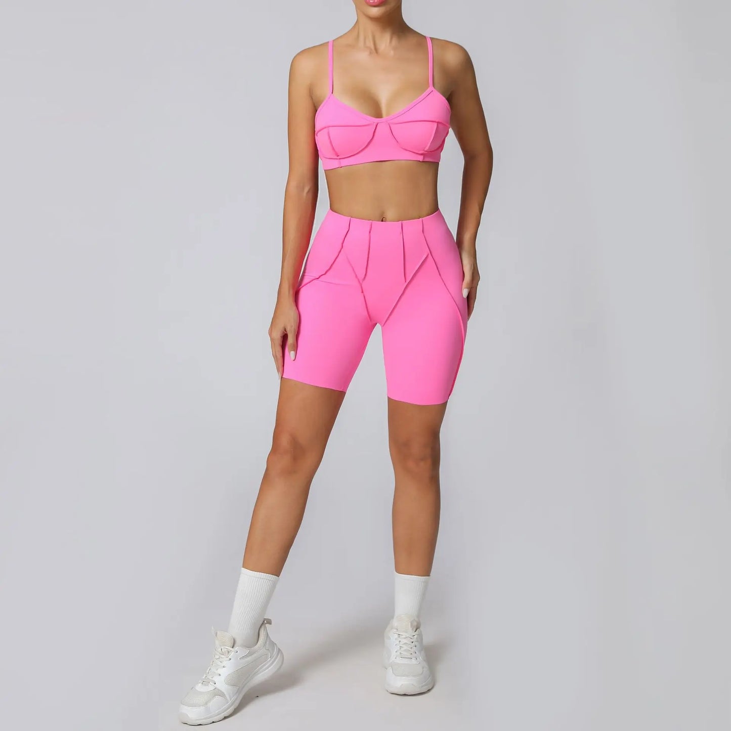 Seamless Yoga Set – Stil, Form & Rörelsefrihet i Perfekt Harmoni