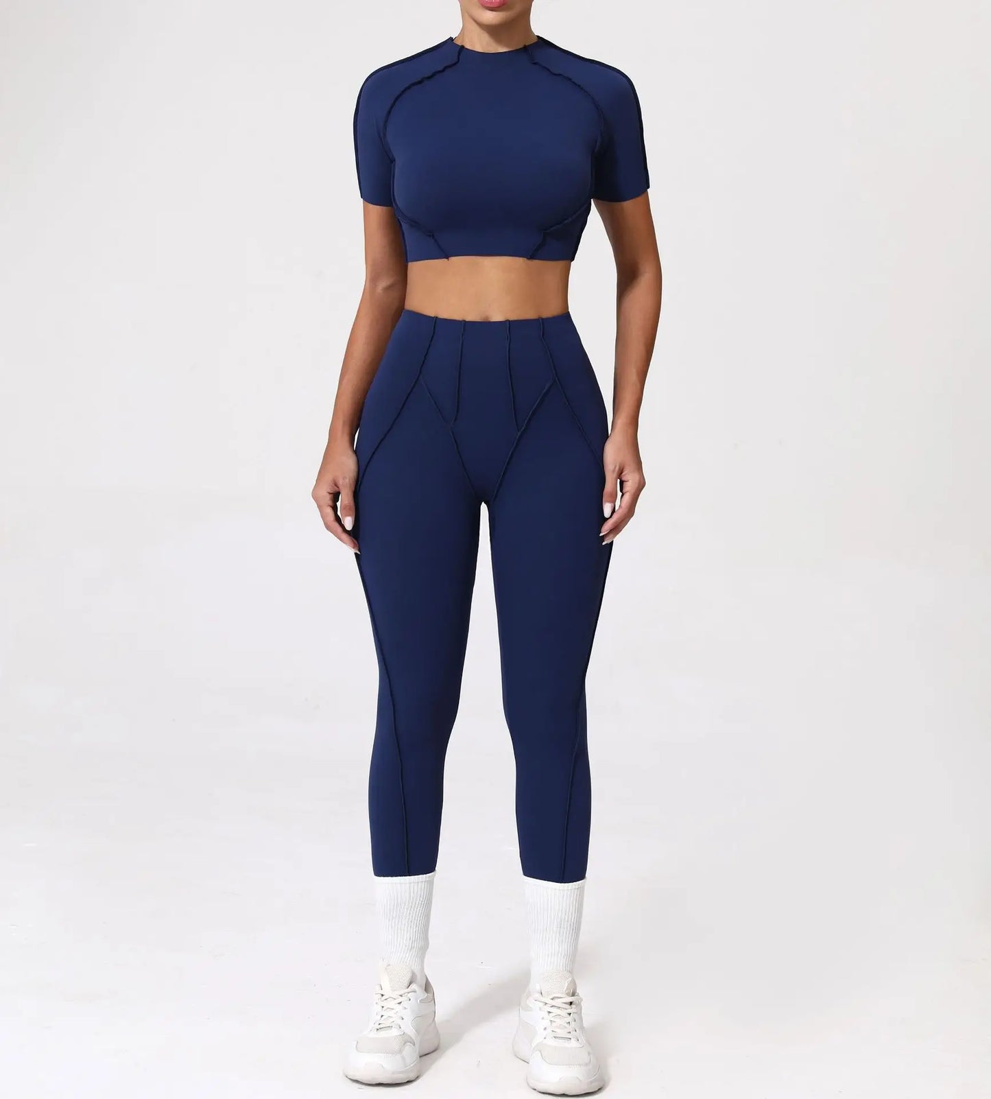 Seamless Yoga Set – Stil, Form & Rörelsefrihet i Perfekt Harmoni