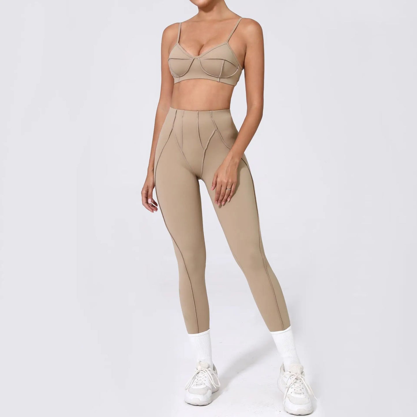Seamless Yoga Set – Stil, Form & Rörelsefrihet i Perfekt Harmoni