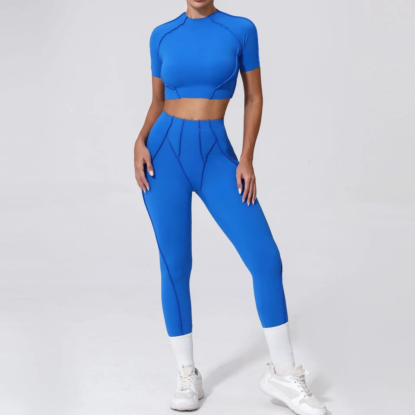 Seamless Yoga Set – Stil, Form & Rörelsefrihet i Perfekt Harmoni