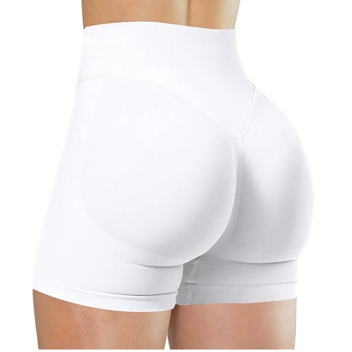 Booty Sculpt Shorts – Sömlösa, Högmidjade Träningsshorts för Sommarens Alla Pass