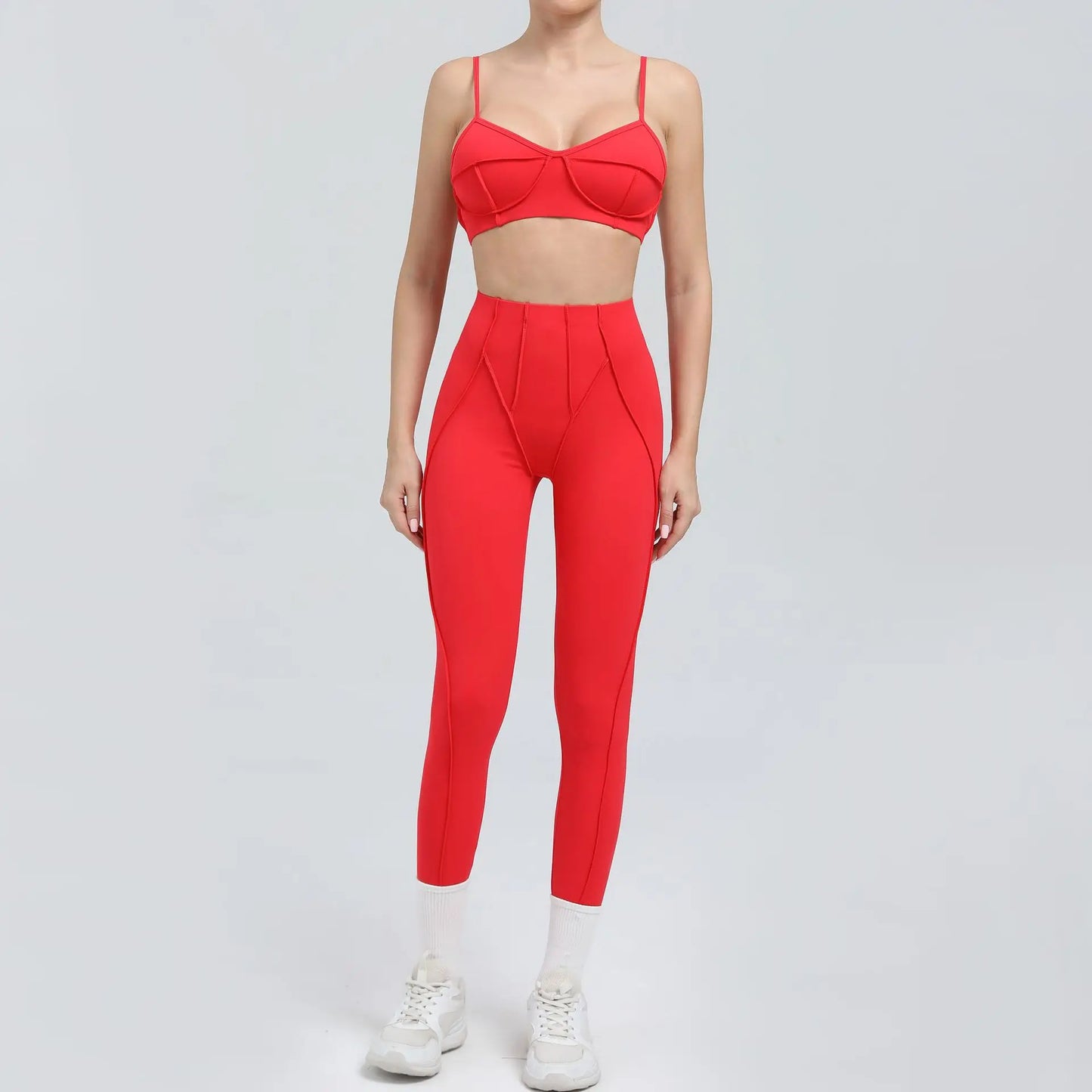 Seamless Yoga Set – Stil, Form & Rörelsefrihet i Perfekt Harmoni