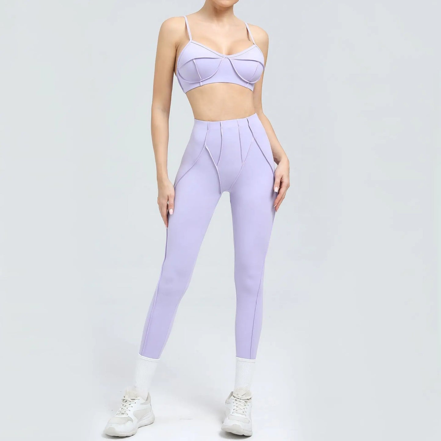 Seamless Yoga Set – Stil, Form & Rörelsefrihet i Perfekt Harmoni
