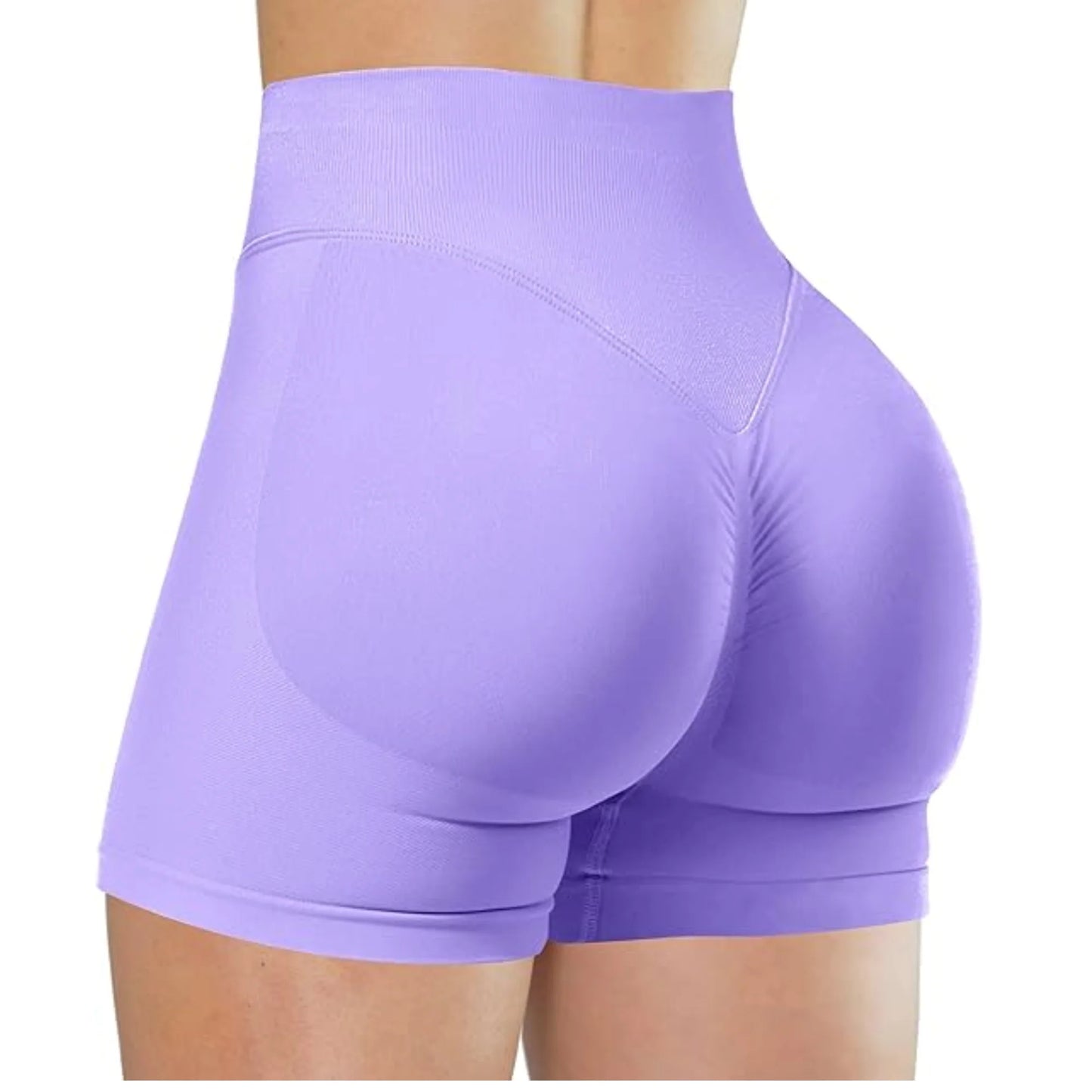 Booty Sculpt Shorts – Sömlösa, Högmidjade Träningsshorts för Sommarens Alla Pass