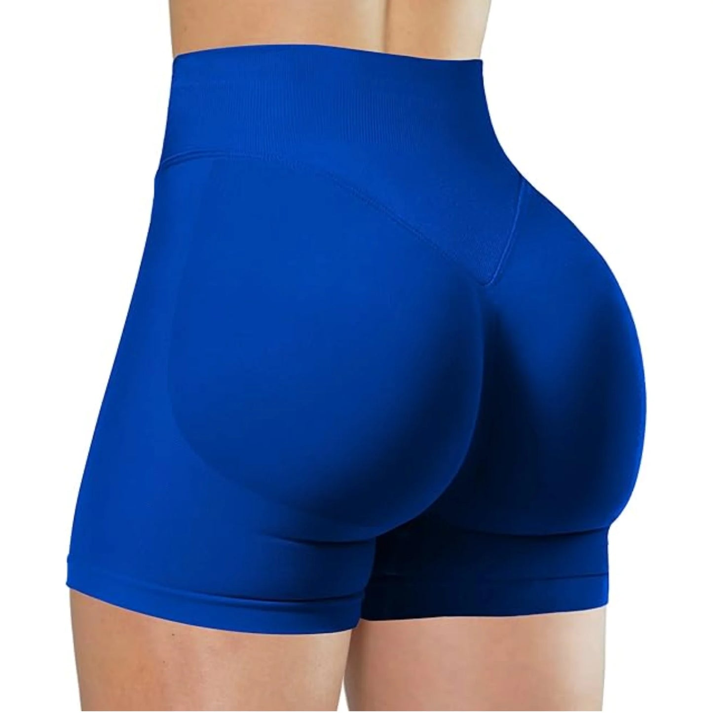 Booty Sculpt Shorts – Sömlösa, Högmidjade Träningsshorts för Sommarens Alla Pass