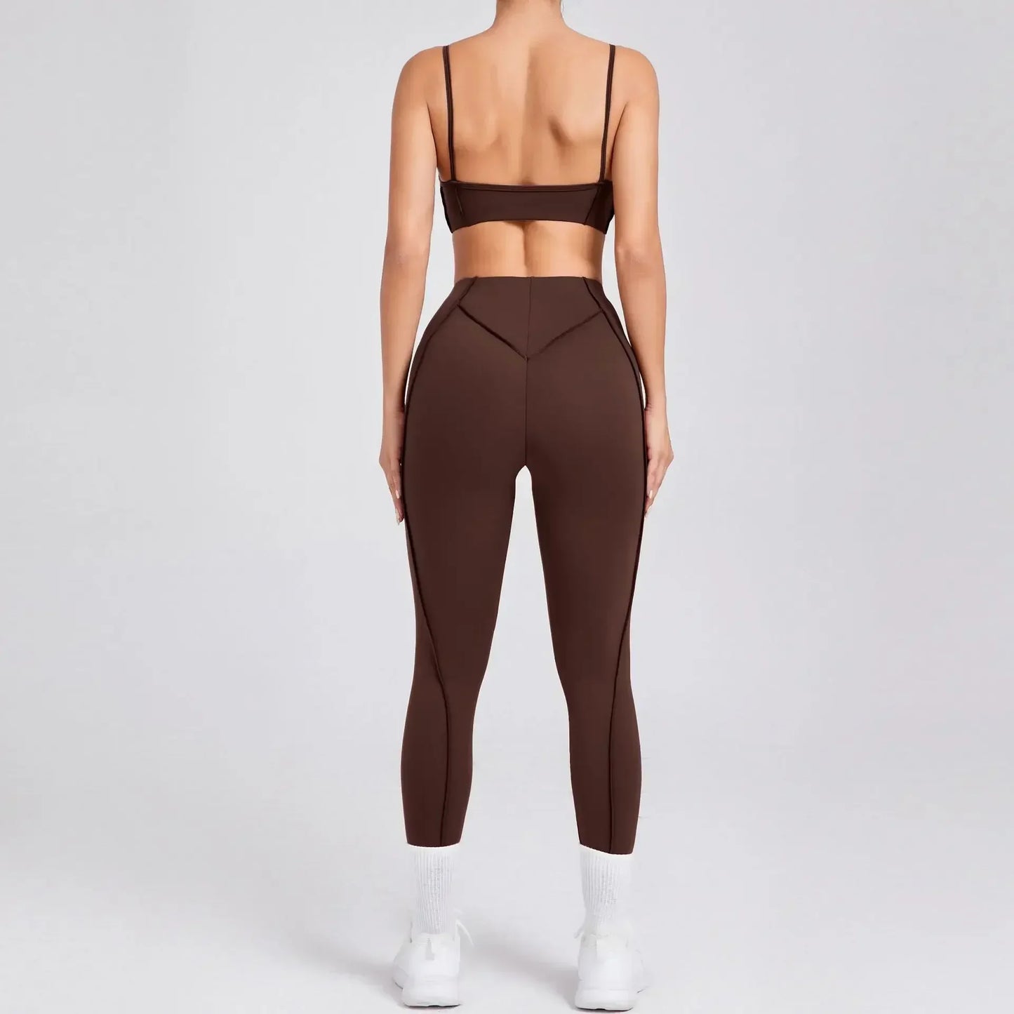 Seamless Yoga Set – Stil, Form & Rörelsefrihet i Perfekt Harmoni