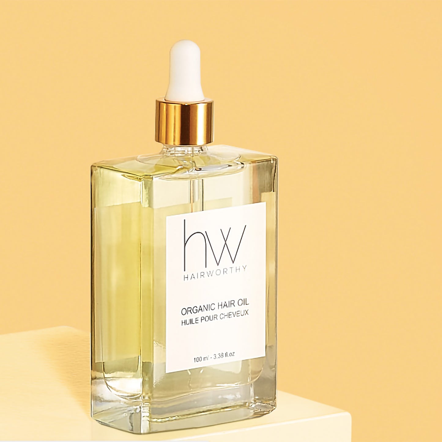 Hairworthy – Organic Hair Oil för Silkeslent, Friskt & Glänsande Hår