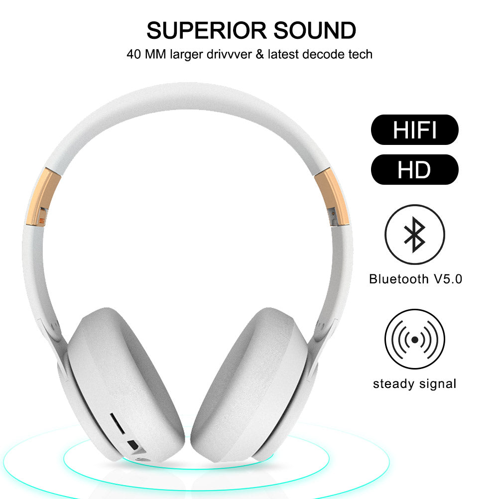 Dragon TX7PRO Trådlöst Bluetooth 5.0 Gaming Headset – Med TF-kortplats & AUX